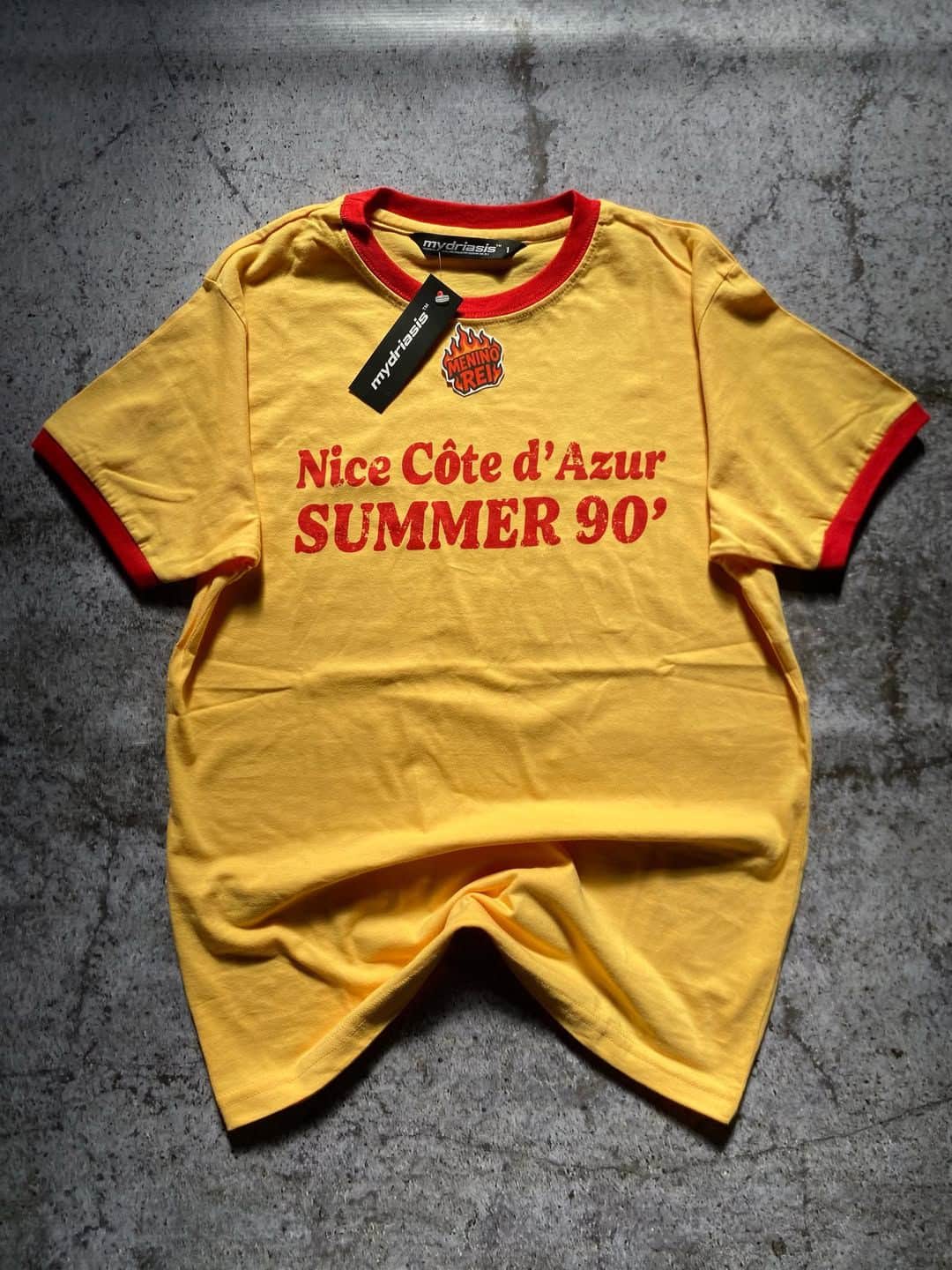 Remera Nice Côte d'Azur Amarilla